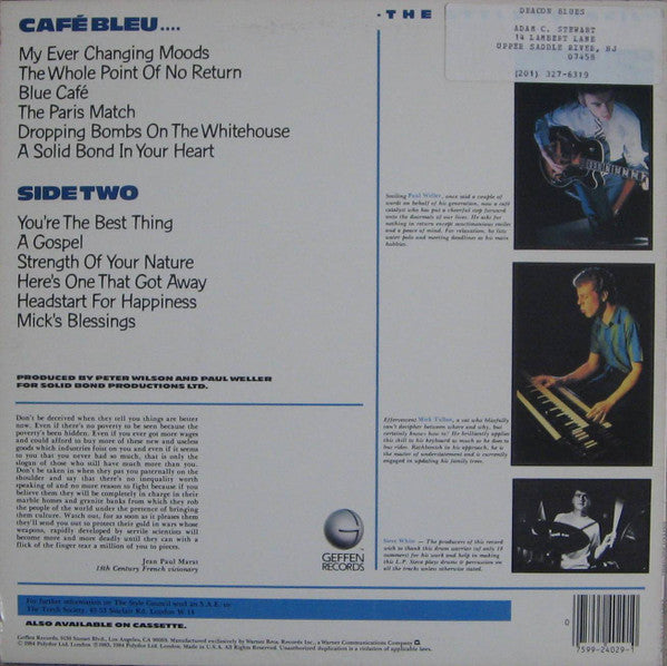 The Style Council - My Ever Changing Moods