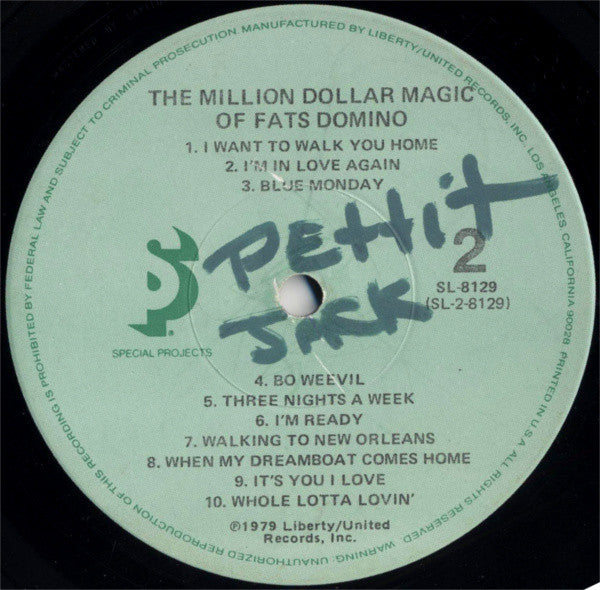 The Million Dollar Magic Of Fats Domino