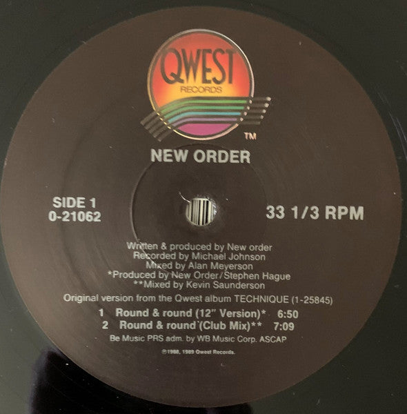 New Order - Round&round