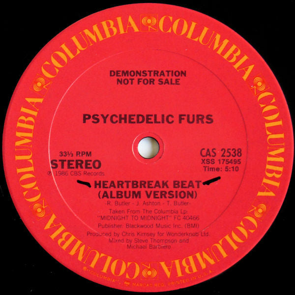 The Psychedelic Furs - Heartbreak Beat