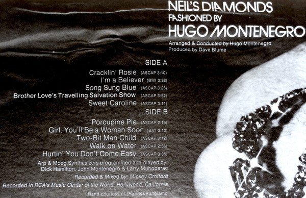 Hugo Montenegro - Neil's Diamonds Fashioned By Hugo Montenegro