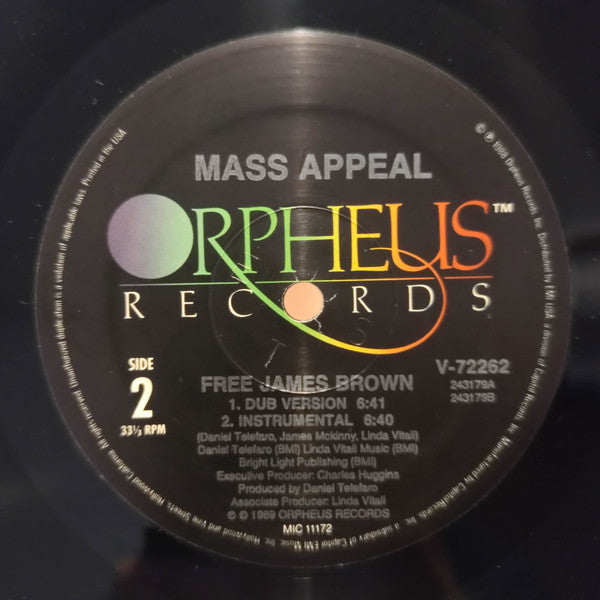 Mass Appeal (7) - Free James Brown