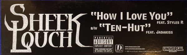 Sheek Louch - How I Love You / Ten-Hut