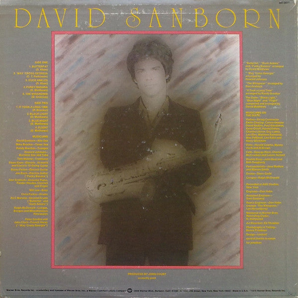 David Sanborn - Taking Off