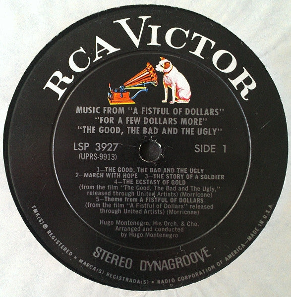 Music From "A Fistful Of Dollars" & "For A Few Dollars More" & "The Good, The Bad And The Ugly"