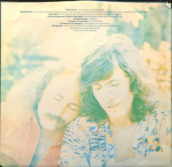 Crosby & Nash - Wind On The Water