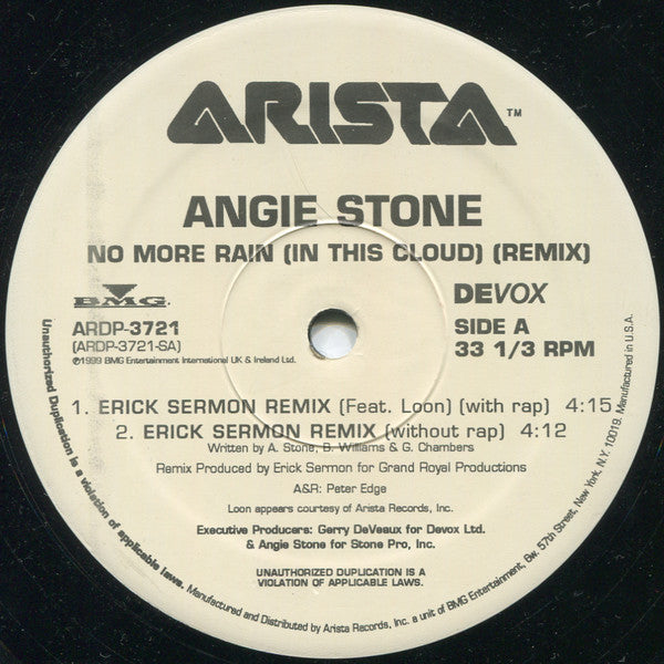 No More Rain (In This Cloud) (Remix)