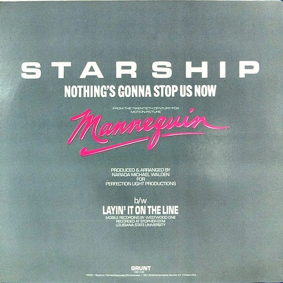 Starship (2) - Nothing's Gonna Stop Us Now