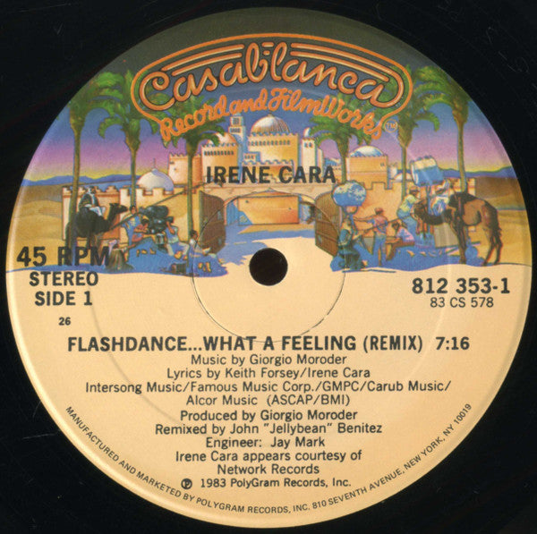 Irene Cara - Flashdance...What A Feeling (Remix)