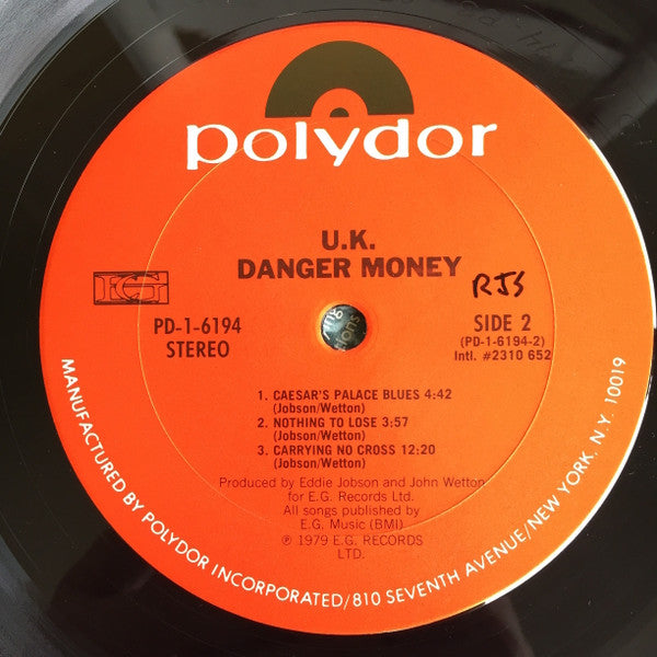 UK (3) - Danger Money