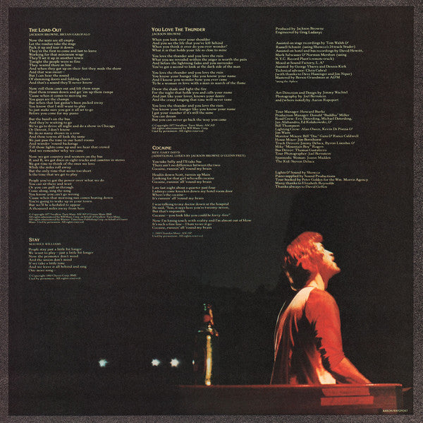Jackson Browne - Running On Empty