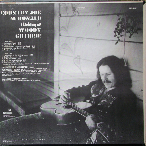 Country Joe McDonald - Thinking Of Woody Guthrie