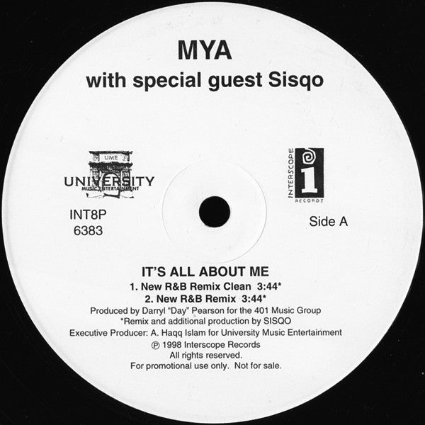 Mya - It's All About Me