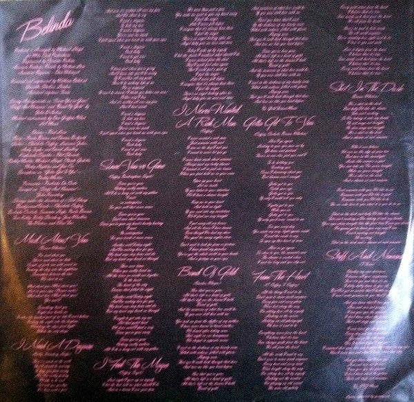 Belinda Carlisle - Belinda