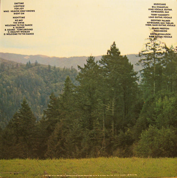 The Sons Of Champlin - Welcome To The Dance
