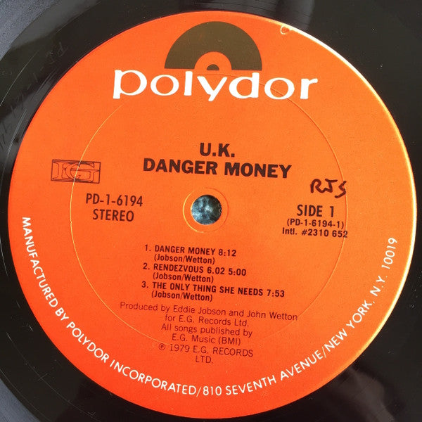 UK (3) - Danger Money