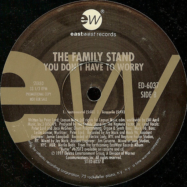 The Family Stand - You Don't Have To Worry