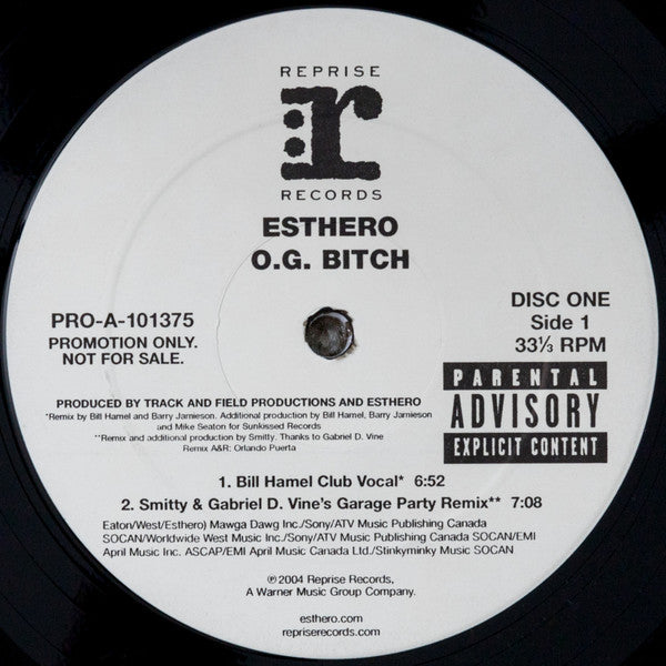 Esthero - O.G. Bitch Remixes