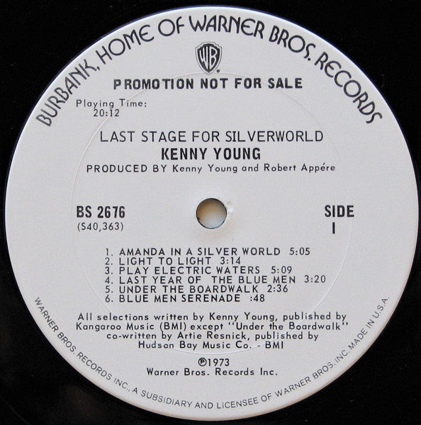 Kenny Young - Last Stage For Silver World