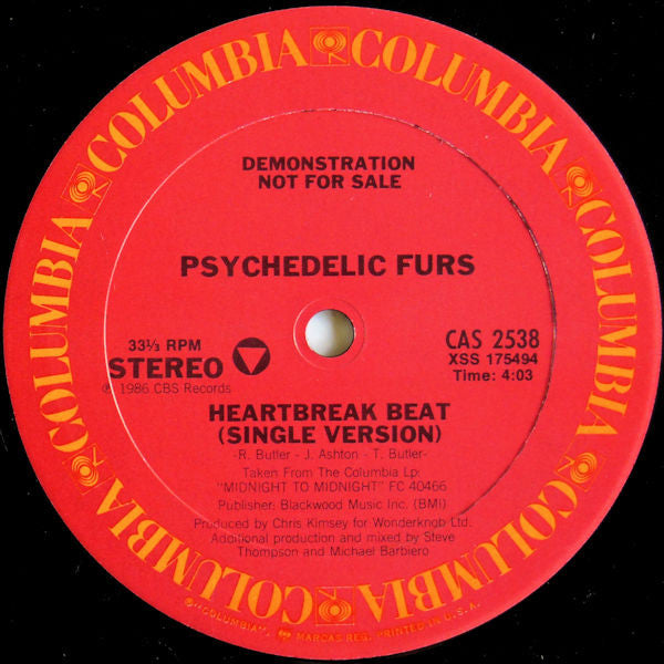 The Psychedelic Furs - Heartbreak Beat