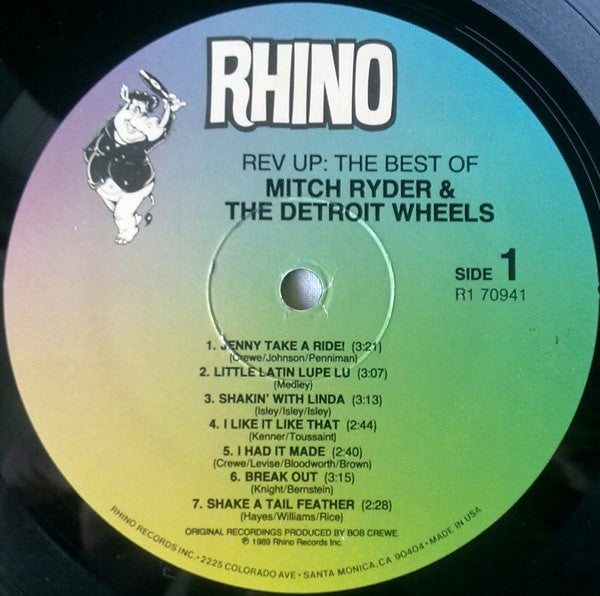 Rev Up - The Best Of Mitch Ryder & The Detroit Wheels