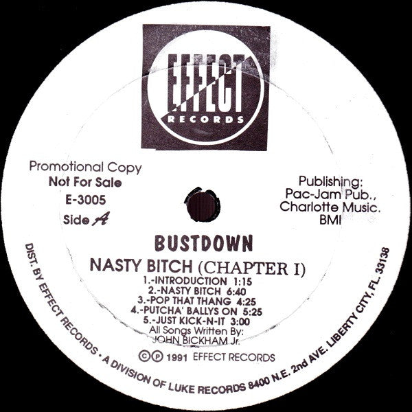 Bustdown - Nasty Bitch (Chapter I)