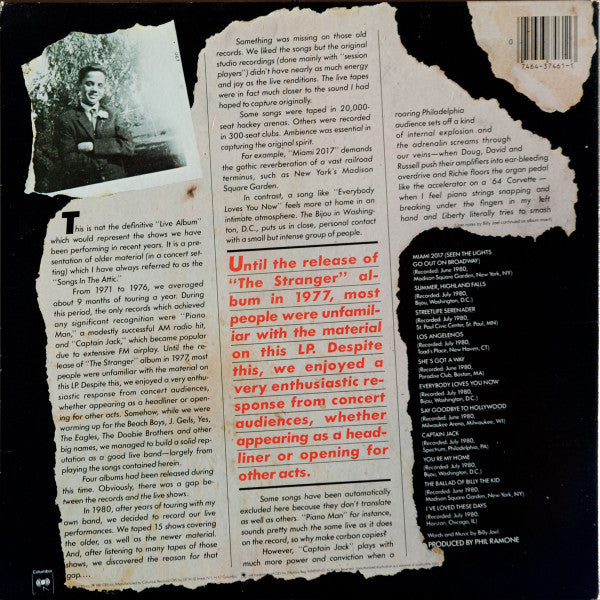 Billy Joel - Songs In The Attic
