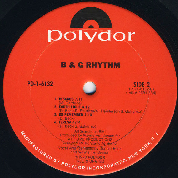 B & G Rhythm