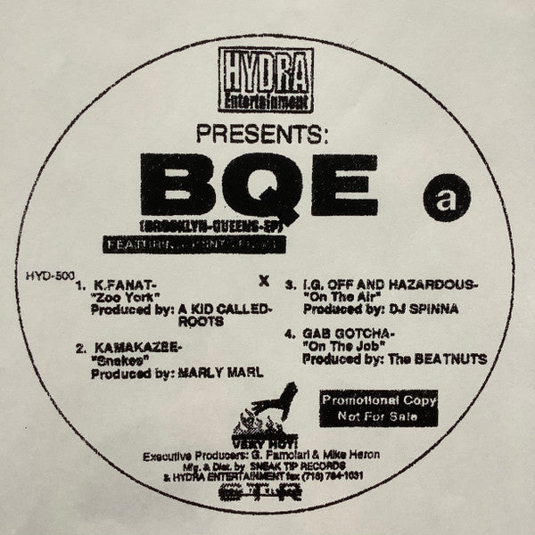 Various - BQE (Brooklyn - Queens EP)