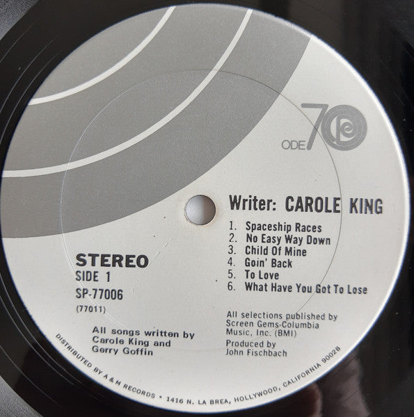 Writer: Carole King