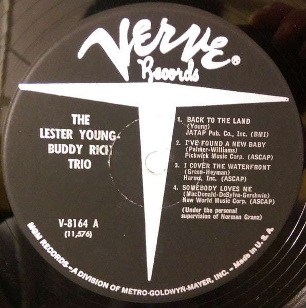 Lester Young-Buddy Rich Trio - The Lester Young Buddy Rich Trio