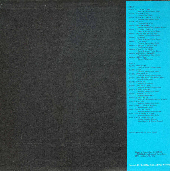 Various - Traditional Music From Grayson And Carroll Counties