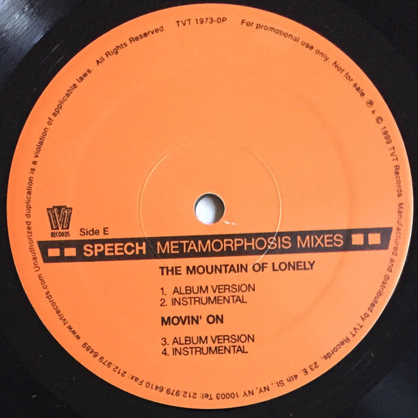 Speech - Metamorphosis Mixes