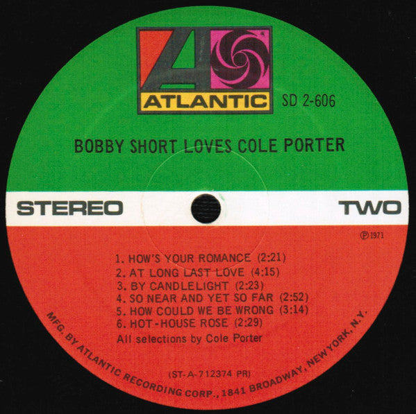 Bobby Short - Bobby Short Loves Cole Porter