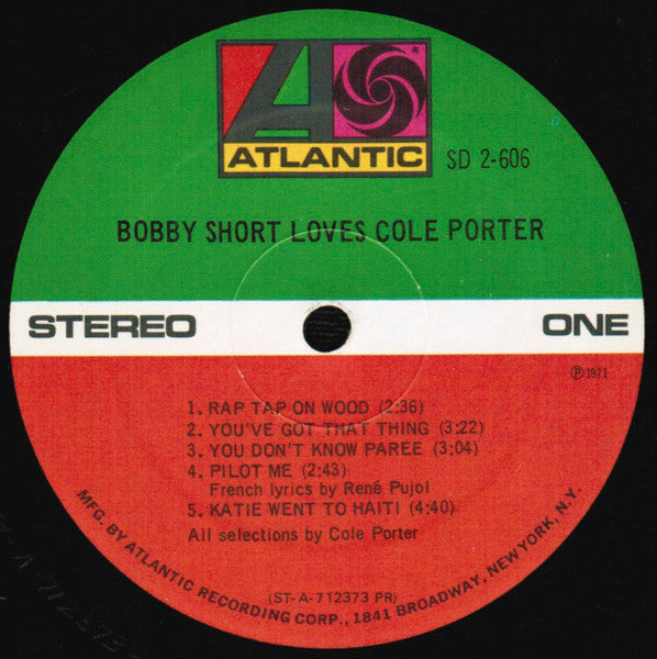 Bobby Short - Bobby Short Loves Cole Porter