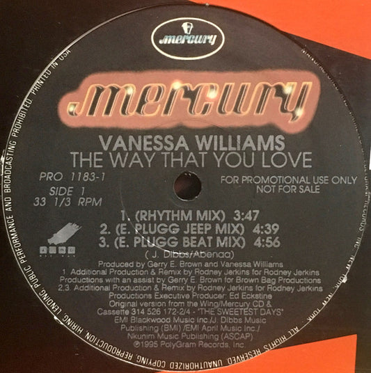 Vanessa Williams - The Way That You Love