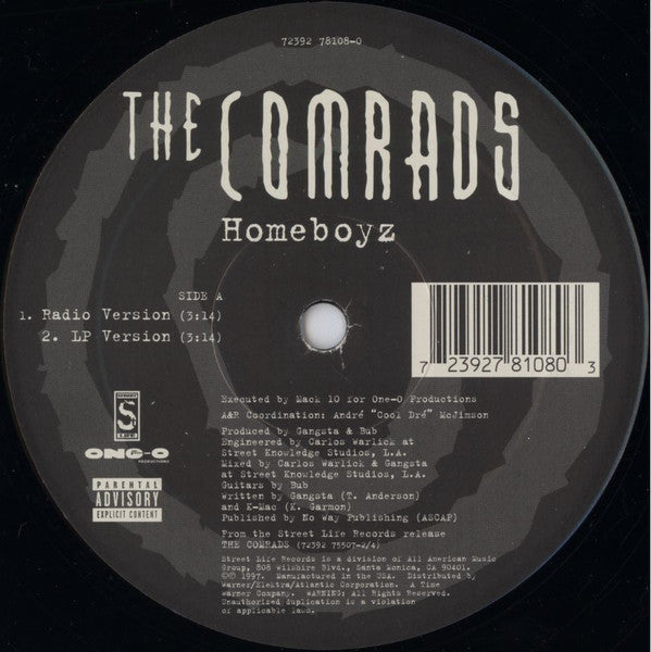 The Comrads - Homeboyz