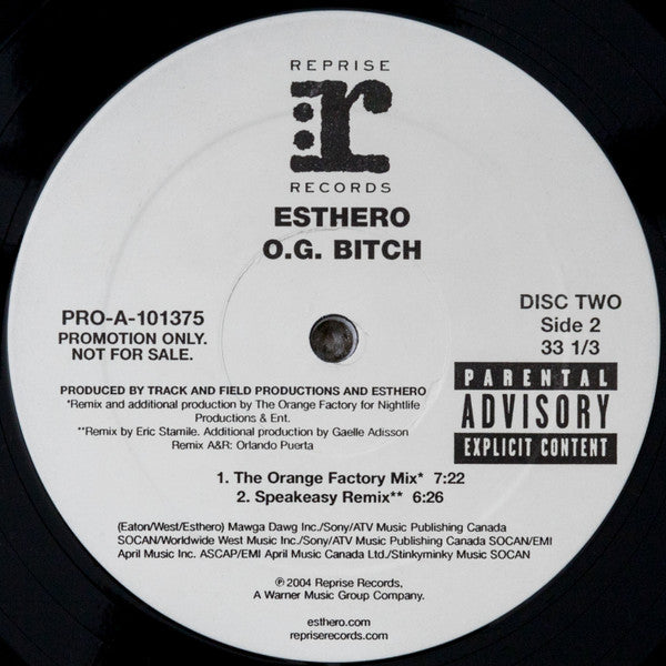 Esthero - O.G. Bitch Remixes