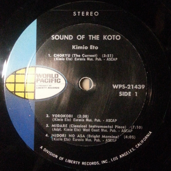 Kimio Eto - Sound Of The Koto