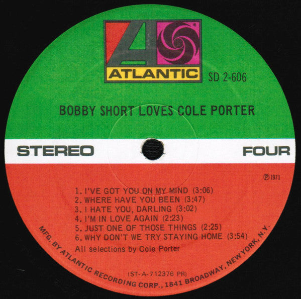 Bobby Short - Bobby Short Loves Cole Porter