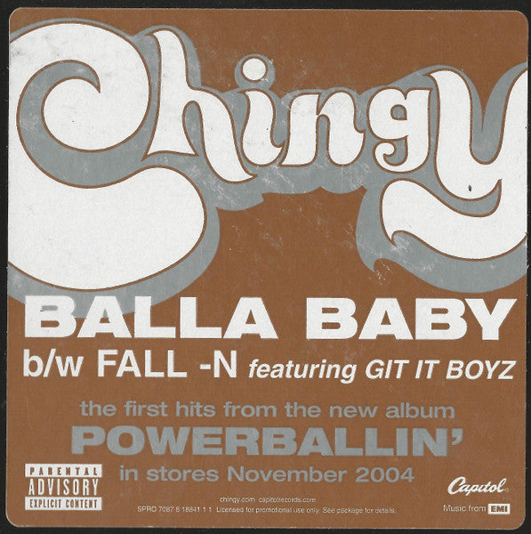 Chingy - Balla Baby / Fall-N
