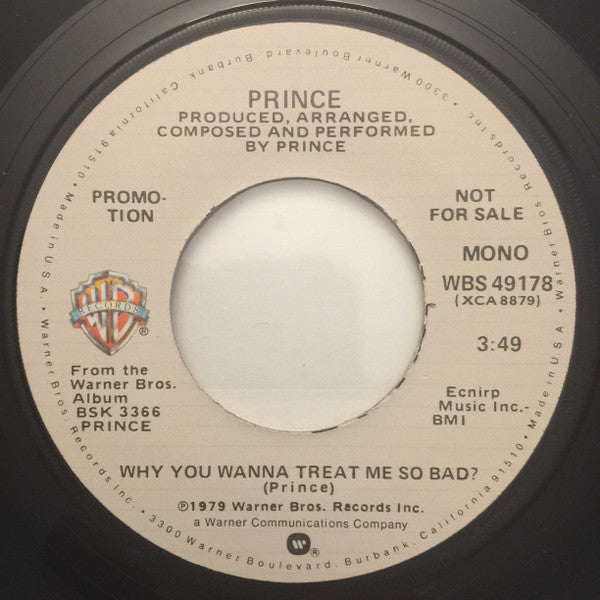 Prince - Why You Wanna Treat Me So Bad?