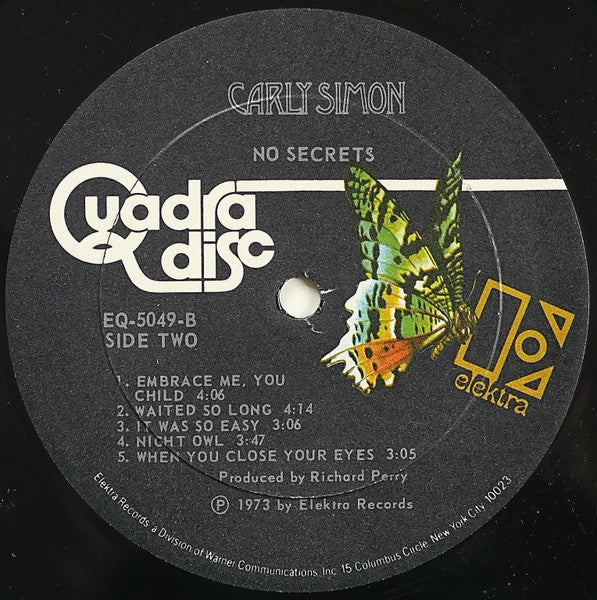 Carly Simon - No Secrets