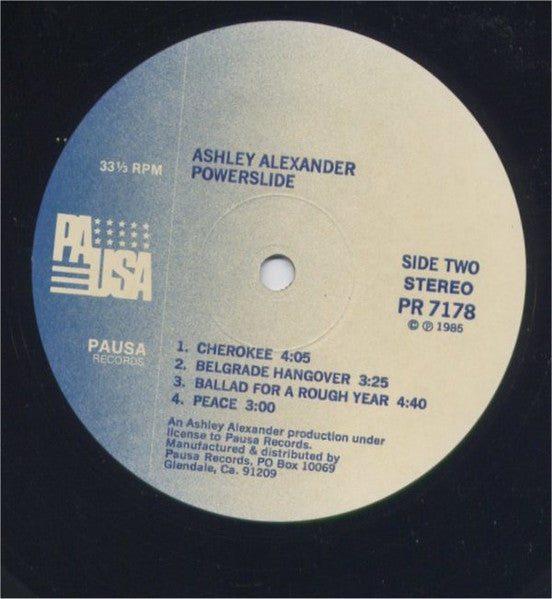 The Ashley Alexander Big Band - Powerslide