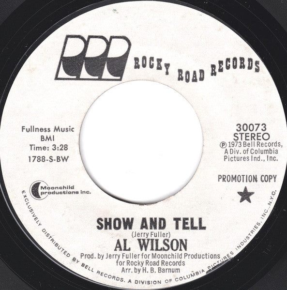 Al Wilson - Show And Tell