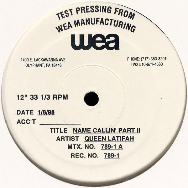 Queen Latifah - Name Callin' Part II