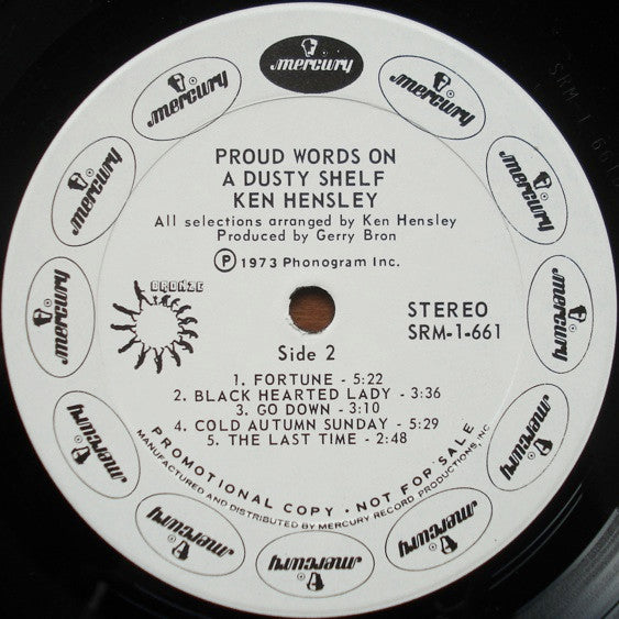 Ken Hensley - Proud Words On A Dusty Shelf