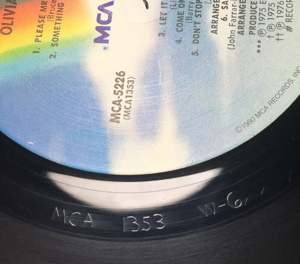 Olivia Newton-John's Greatest Hits: O N J