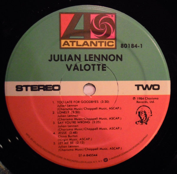 Julian Lennon - Valotte