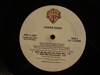 Chaka Khan - Baby Me